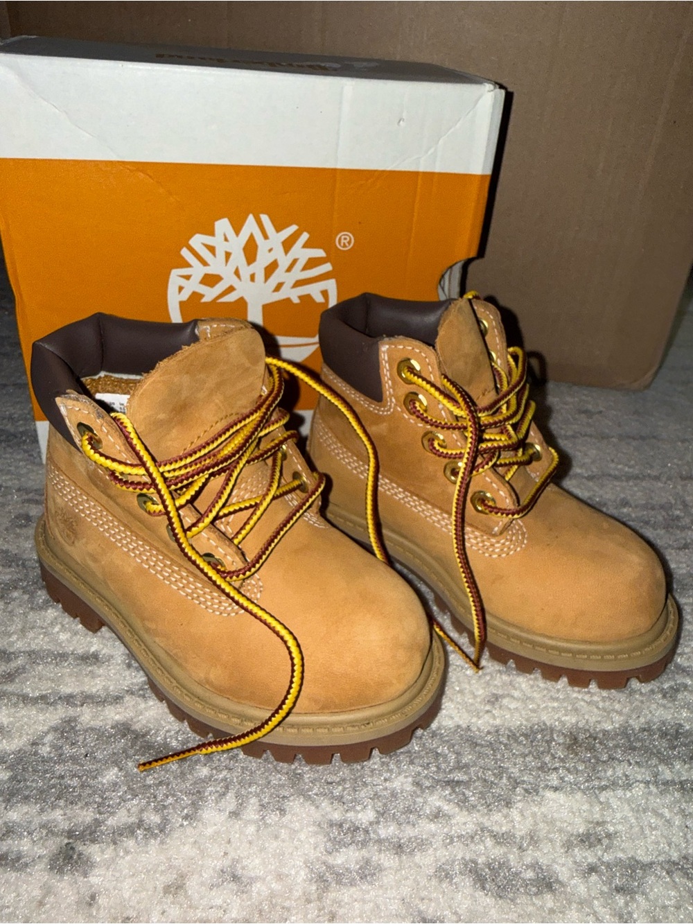 Timberland 6” Toddler Wheat Boots